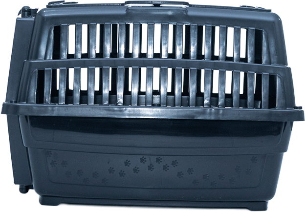 Caixa de Transporte Pet Injet Love Travel New Preto para Cães - Tam. G