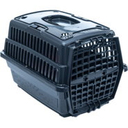 Caixa de Transporte Pet Injet Love Travel New Preto para Cães - Tam M