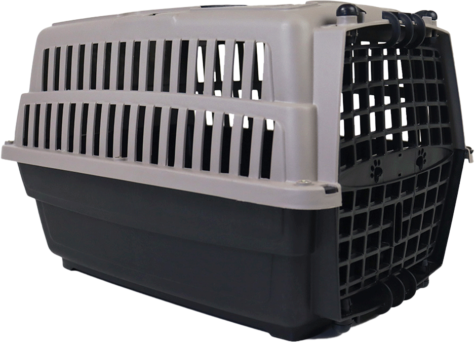 Caixa de Transporte Pet Injet Love Travel New Nude para Cães - Tam. G