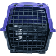 Caixa de Transporte Pet Injet Love Travel New Lilás para Cães - Tam M
