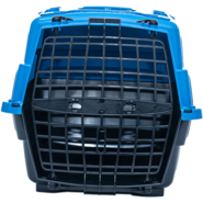 Caixa de Transporte Pet Injet Love Travel New Azul para Cães - Tam G