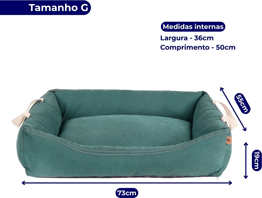 Cama Pickorruchos Supreme Militar para Cães e Gatos - Tam. G