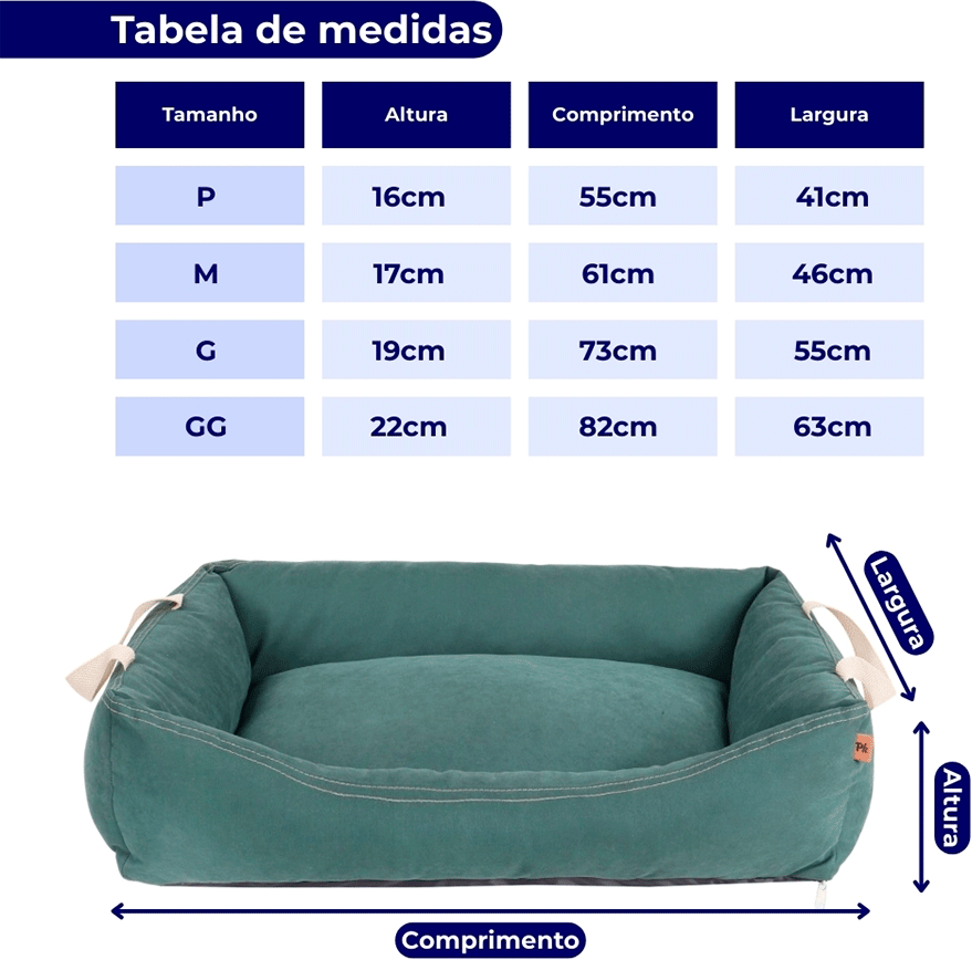 Cama Pickorruchos Supreme Militar para Cães e Gatos - Tam. G