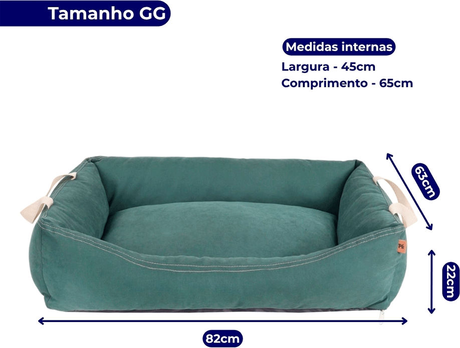 Cama Pickorruchos Supreme Militar para Cães e Gatos - Tam. GG