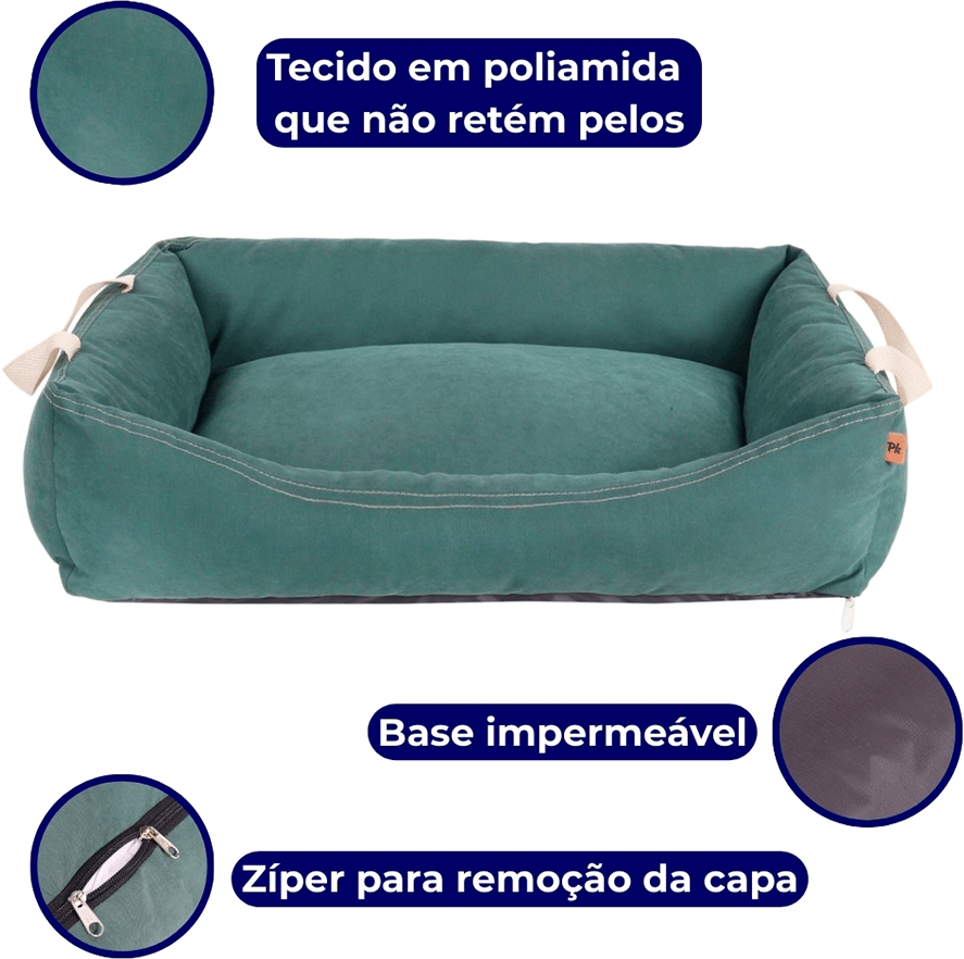 Cama Pickorruchos Supreme Militar para Cães e Gatos - Tam. G