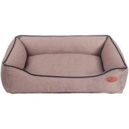 Cama Pickorruchos Linho Rusticc Areia para Cães e Gatos - Tam. P
