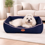 Cama Pickorruchos Super Soft Rosa para Cães e Gatos - Tam. G