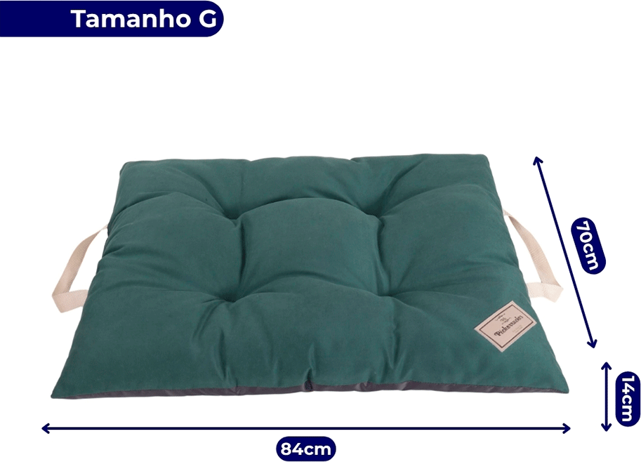 Almofada Pickorruchos Supreme Militar para Cães e Gatos - Tam. G