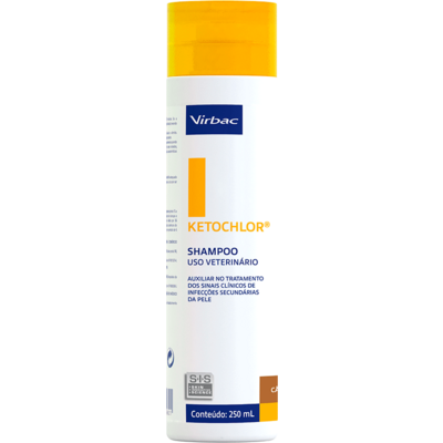 Shampoo Virbac Ketochlor para Cães