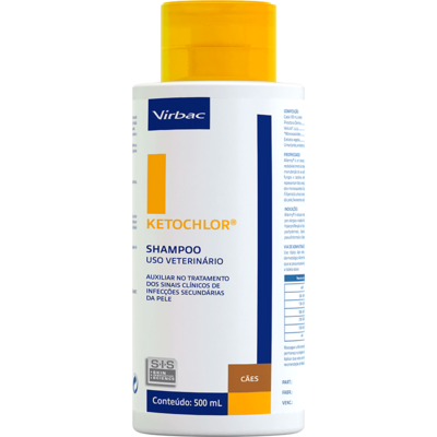 Shampoo Virbac Ketochlor para Cães