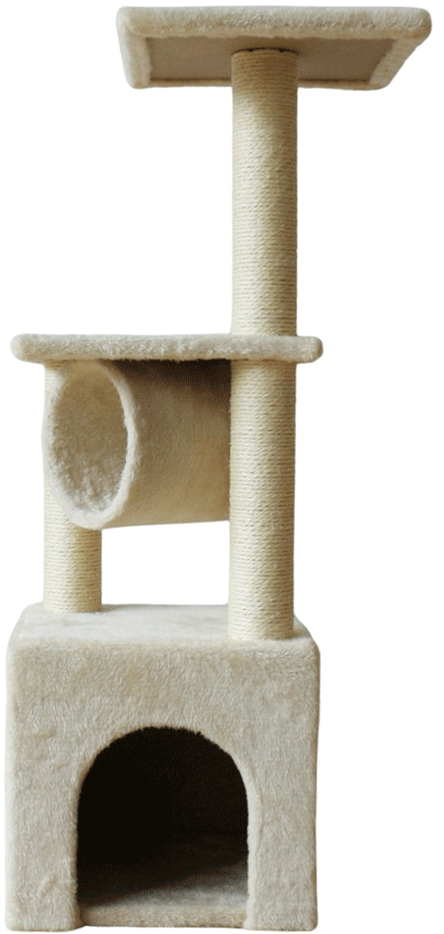 Brinquedo Arranhador Torre Dupla Chalesco Turim - Tam. Único