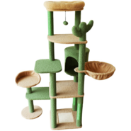 Brinquedo Arranhador Chalesco Castelo Cactus - Tam. Único