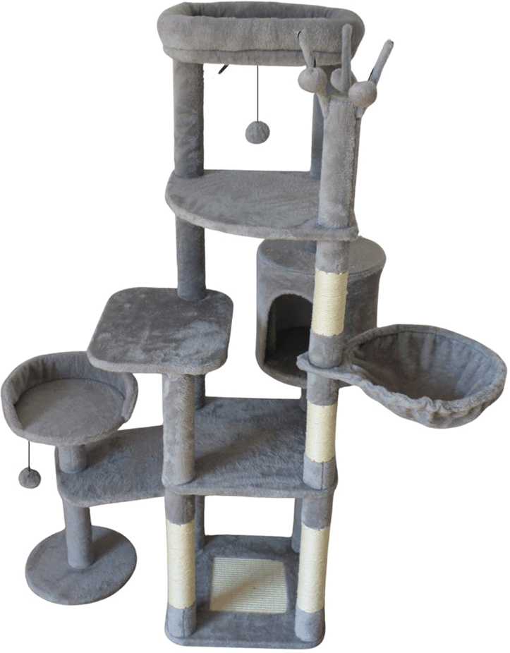 Brinquedo Arranhador Chalesco Castelo Aconchego - Tam. Único