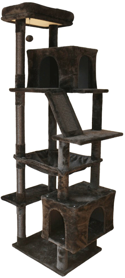 Brinquedo Arranhador Chalesco Torre de Babel - Tam. Único
