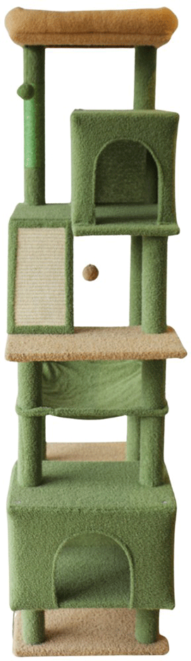 Brinquedo Arranhador Chalesco Fortaleza Cactus - Tam. Único