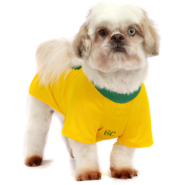 Camiseta Brasil Bichinho Chic para Cães e Gatos - Tam. 04
