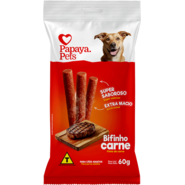 Palito Papaya Pets para Cães Sabor Carne - 60 g
