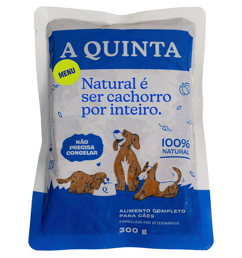 Alimento Natural A Quinta Menu das Estações para Cães - 300 g
