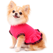 Vestido Soft Pickorruchos Lovely Rosa - Tam. 05