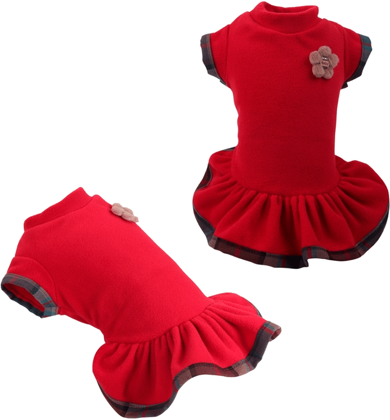 Vestido Soft Pickorruchos Lovely Rubi - Tam. 04