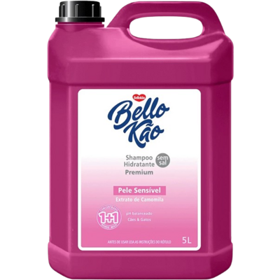 Shampoo Gel Cremoso Bellokão Premium Sem Sal Peles Sensíveis