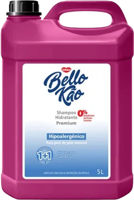 Shampoo Bellokão Premium Hipoalergênico com Extratro de Camomila - 5 Litros