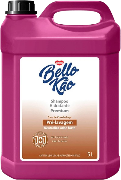 Shampoo Bellokão Premium Pré-Lavagem - 5 Litros