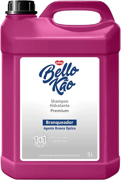Shampoo Gel Cremoso Bellokão Premium Branqueador - 5 Litros