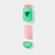 Kit Cata Caca Vetreska Flora Dispenser com Saquinhos Higiênicos Biodegradáveis - 1 Rolo
