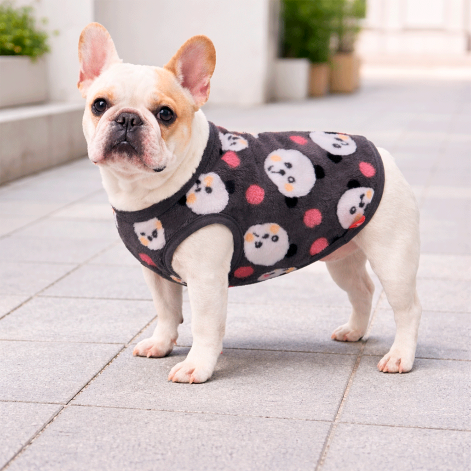 Blusa My Dream Panda Marrom - Tam. 02