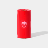 Kit Cata Caca Vetreska Aroma de Morango Dispenser com Saquinhos Higiênicos Biodegradáveis - 1 Rolo