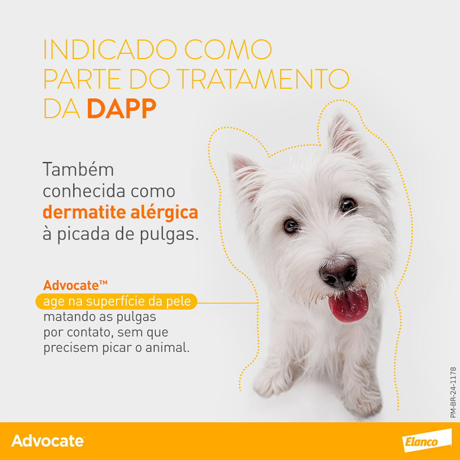 Antipulgas e Vermicida Advocate 400 mg para Cães de 25 a 40Kg - 1 Pipeta