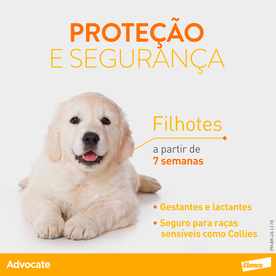 Antipulgas e Vermicida Advocate 400 mg para Cães de 25 a 40Kg - 1 Pipeta