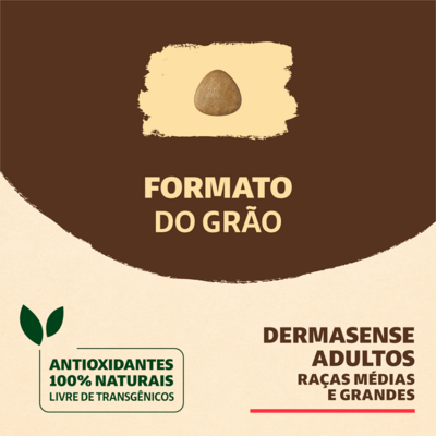Ração Seca Quatree Supreme Dermasense Cordeiro e Salmão para Cães Adultos Raças Médias e Grandes