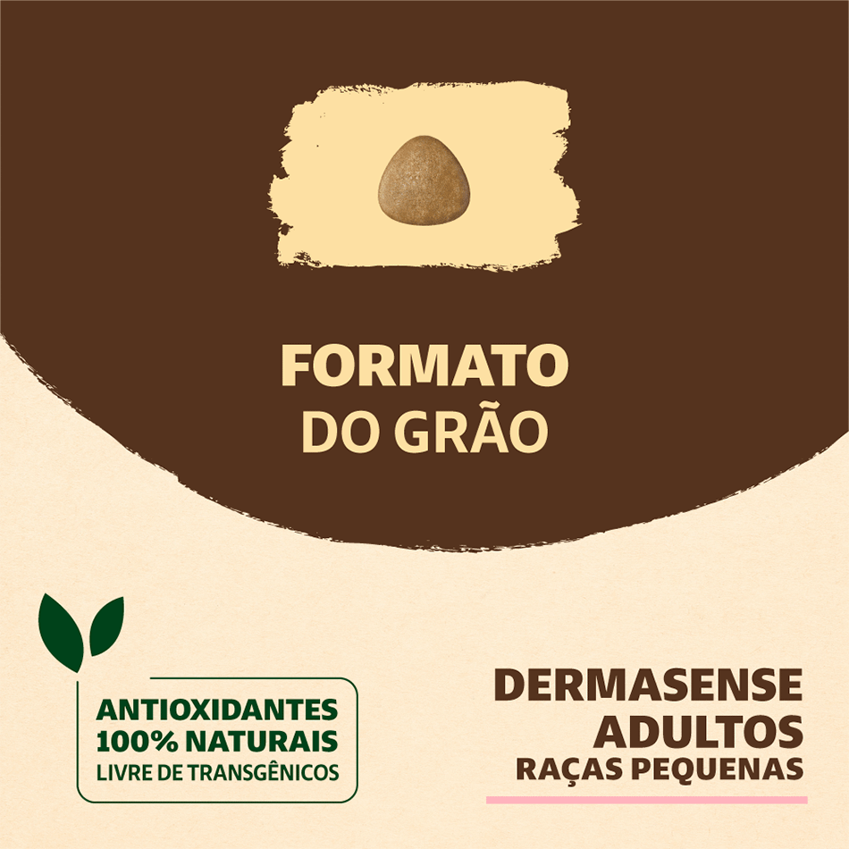 Ração Seca Quatree Supreme Dermasense Cordeiro e Salmão para Cães Adultos Raças Pequenas - 10Kg
