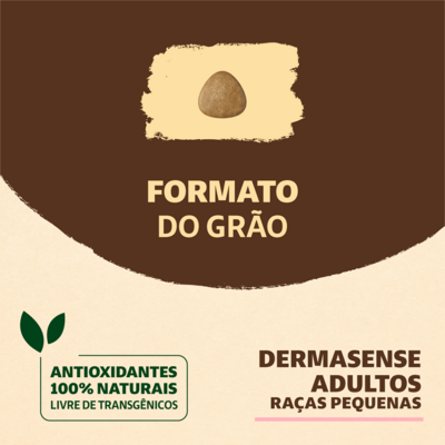 Ração Seca Quatree Supreme Dermasense Cordeiro e Salmão para Cães Adultos Raças Pequenas