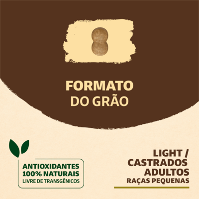 Ração Seca Quatree Supreme Light Frango e Salmão para Cães Castrados Adultos Raças Pequenas