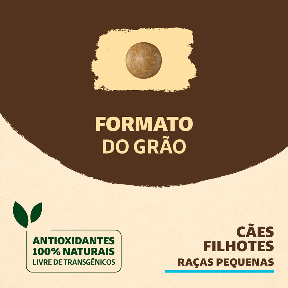 Ração Seca Quatree Supreme Frango e Batata Doce Cães Filhotes Raças Pequenas - 1Kg