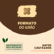 Ração Seca Quatree Supreme Salmão e Batata Doce para Gatos Castrados