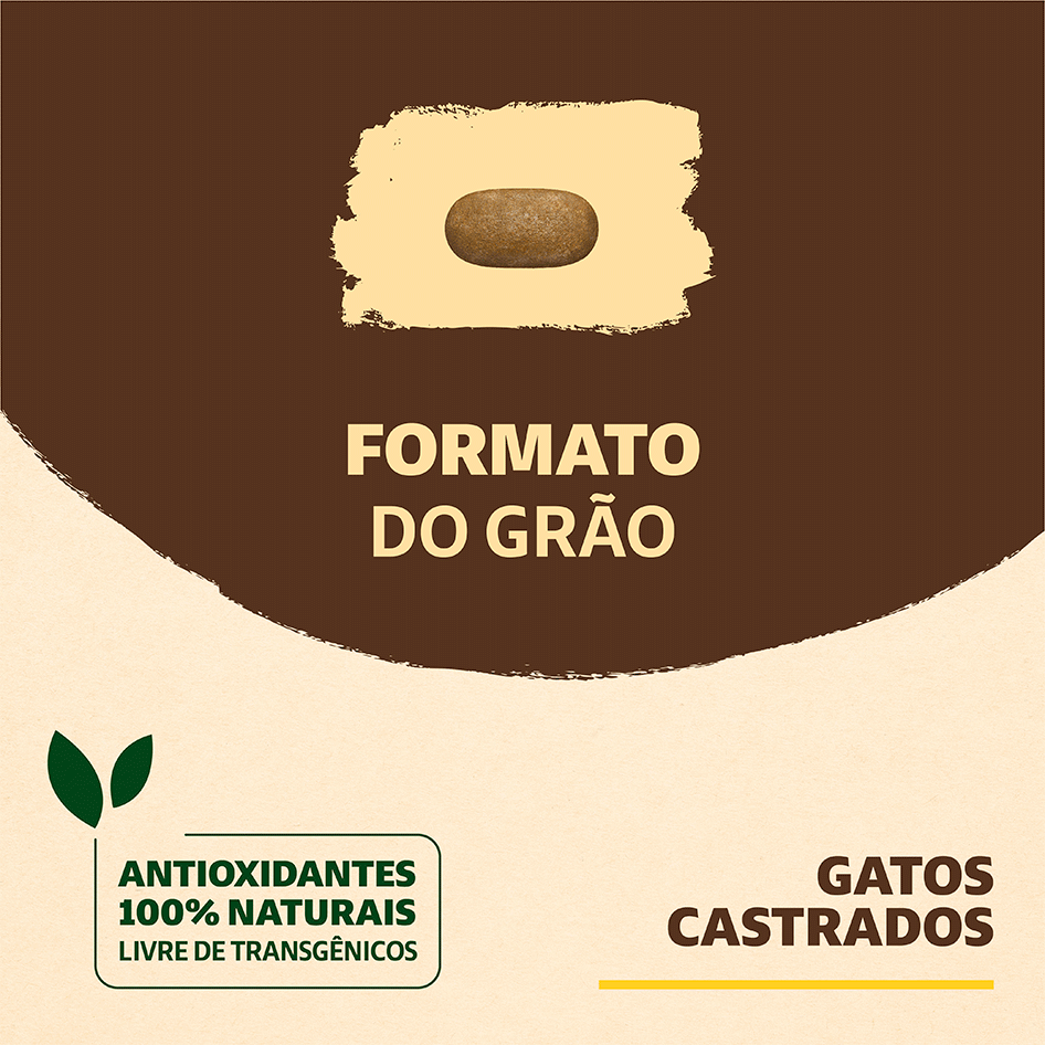 Ração Seca Quatree Supreme Frango e Batata Doce para Gatos Castrados- 10,1Kg