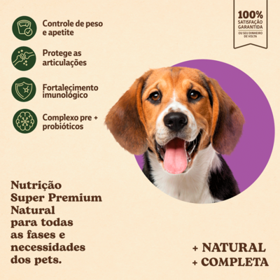 Ração Seca Quatree Supreme Light Salmão e Batata Doce Cães Adultos Todas as Raças