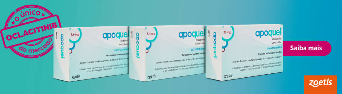 Apoquel Dermatológico Zoetis para Cães - 5,4 mg