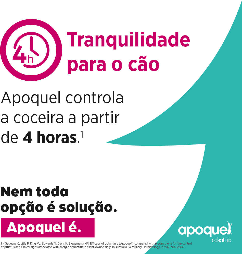 Apoquel Dermatológico Zoetis para Cães - 5,4 mg