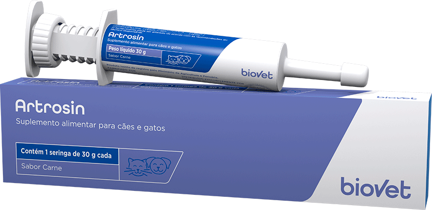 Suplemento Alimentar Artrosin sabor Carne para Cães e Gatos - 30 g