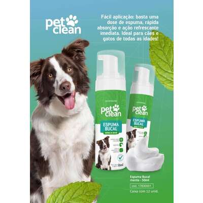 Higienizante Bucal Pet Clean Mentocão para Cães e Gatos