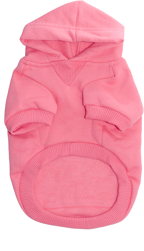 Moletom Meau com Capuz Rosa - Tam. 04