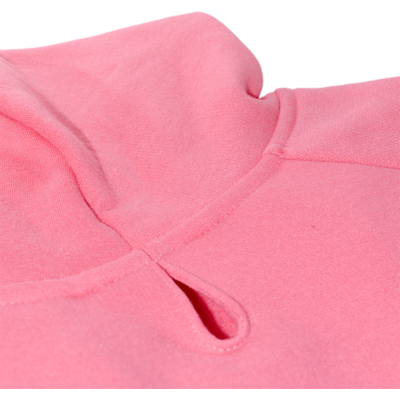 Moletom com Capuz Meau Rosa