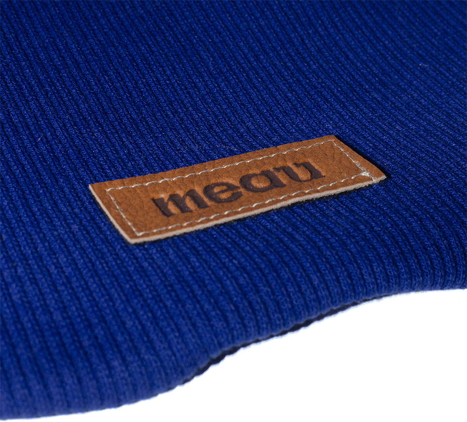 Moletom Meau Cacharrel de Malha Azul Royal - Tam 04