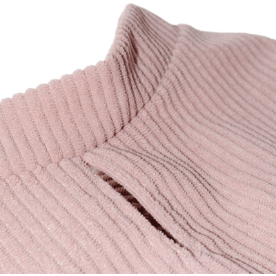 Colete Cotelê Meau Rosa