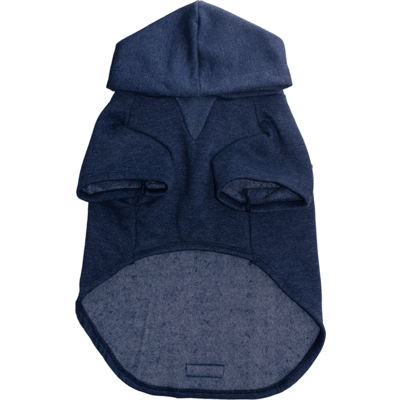 Blusão Moletom Simples Meau Azul Jeans